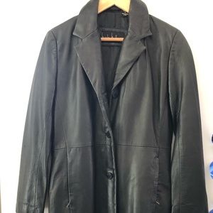 NICOLE MILLER LEATHER JACKET